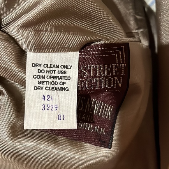 🛍️ SOLD 🛍️ Tailored Wool Blazer Sports Coat - Picture 8 of 9